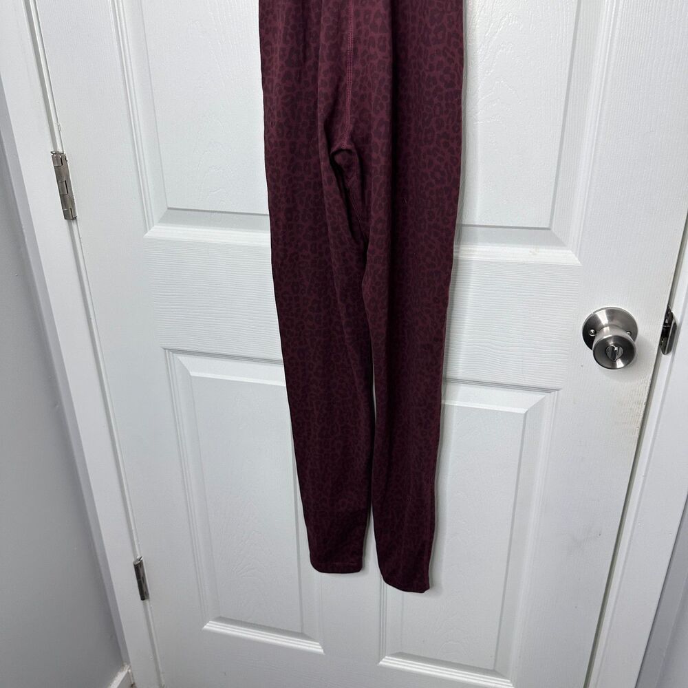 EveryDay Yoga Leopard Print Red Jumpsuit - Picture 5 of 10